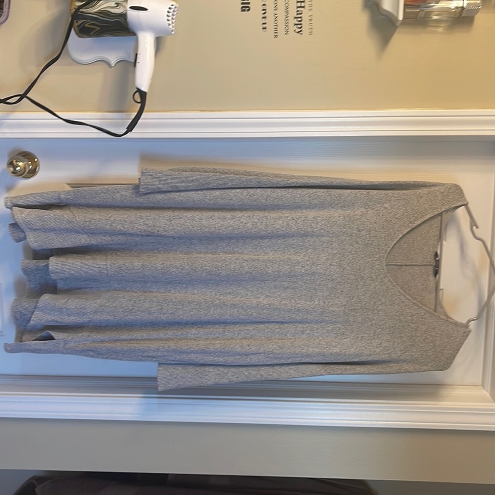 Gray Sweater dress